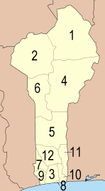 Departementy v Beninu