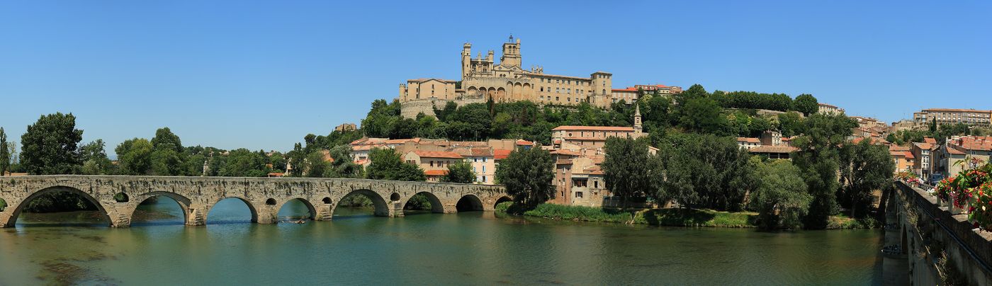 Panorama města Béziers