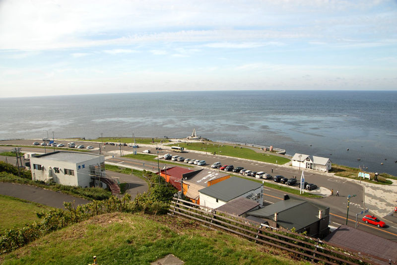 Soubor:Birdview of Cape Soya.jpg