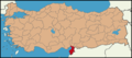 Latrans-Turkey location Hatay.png