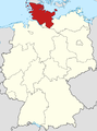 Locator map Schleswig-Holstein in Germany.png