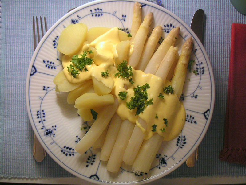 Soubor:Spargel sauce hollandaise.jpg