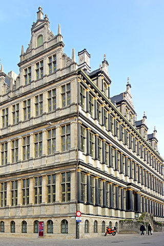 "The Ghent town hall has been here from 1482."