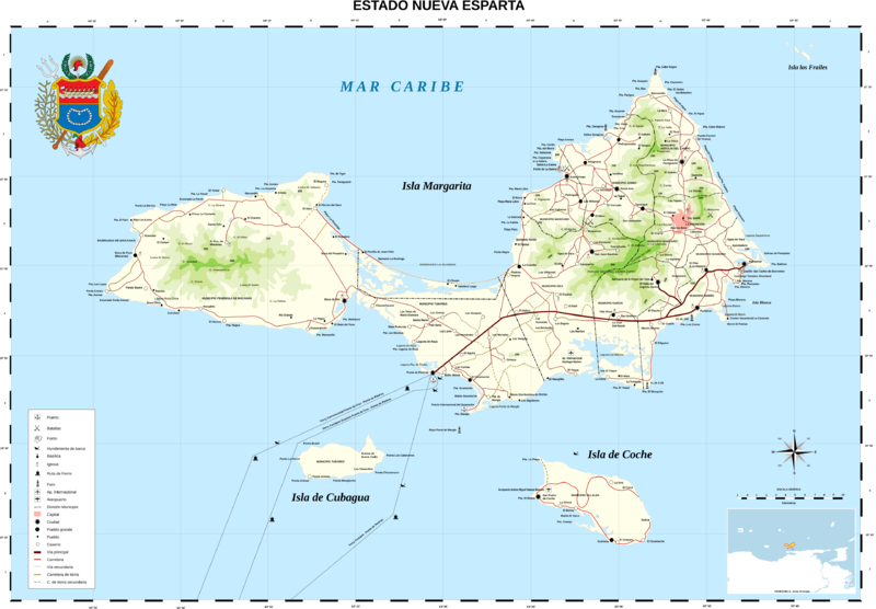 Soubor:Nueva Esparta Mapa Vial.png