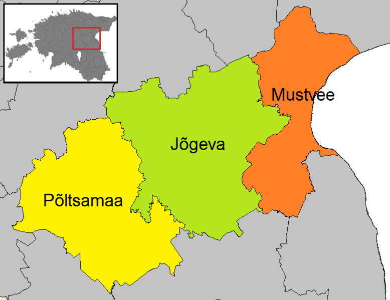 Soubor:Jõgeva municipalities 2017.png