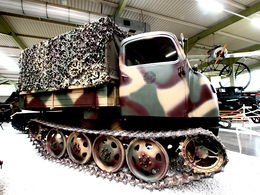 Steyr RSO01 tracked tractor, RSO stand for Raupenschlepper Ost (tracked tractor East) at Sinsheim pic3.JPG