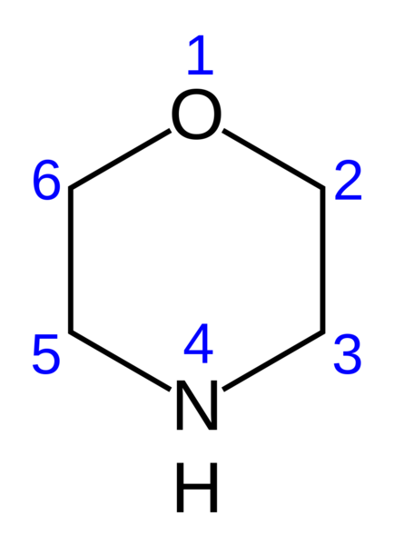 Soubor:Morpholine numbering.png