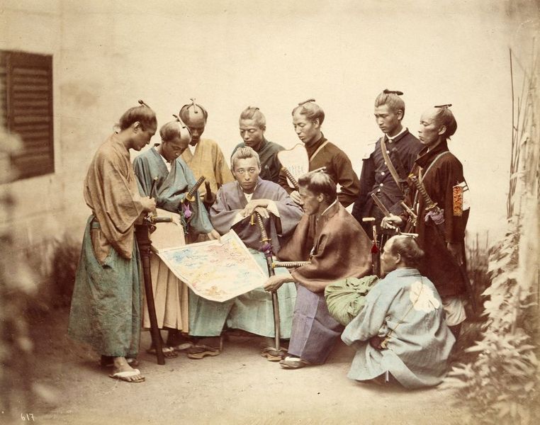 Soubor:Satsuma-samurai-during-boshin-war-period.jpg