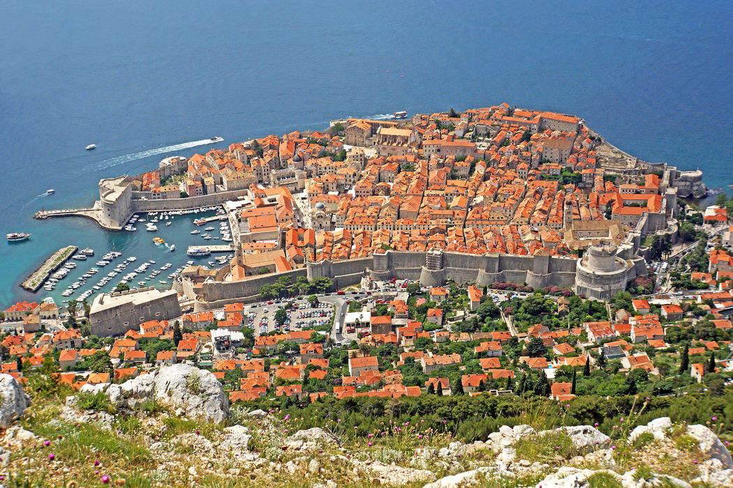 Panorama města Dubrovník