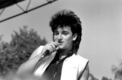 "Bono Vox v roce 1983"