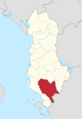 Gjirokaster County in Albania.png