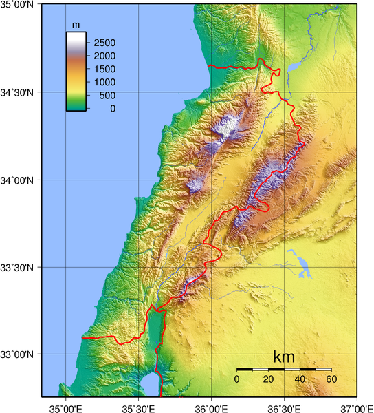 Soubor:Lebanon Topography.png