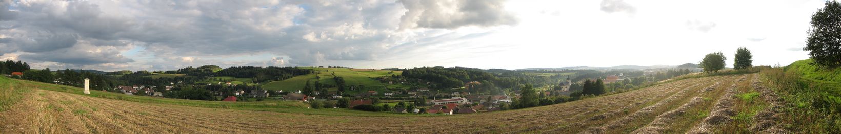 Panorama městyse