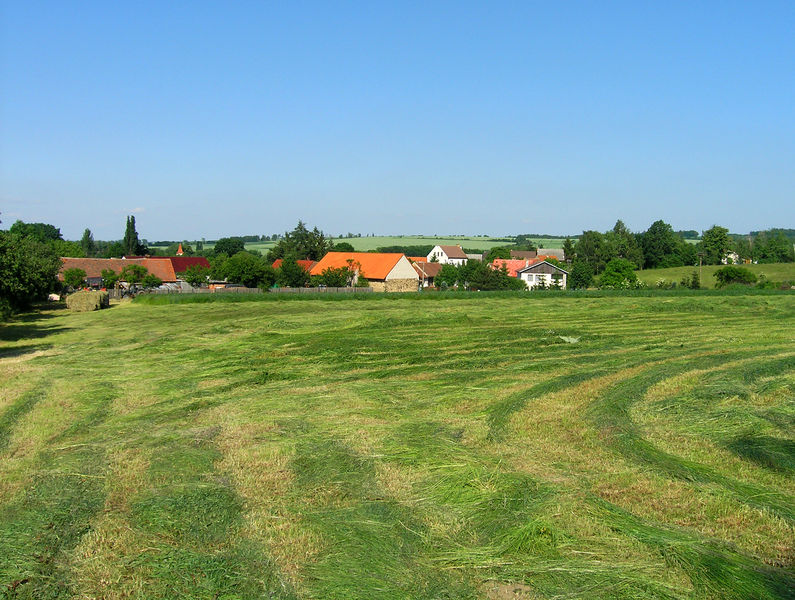 Soubor:Radějovice, from south.jpg