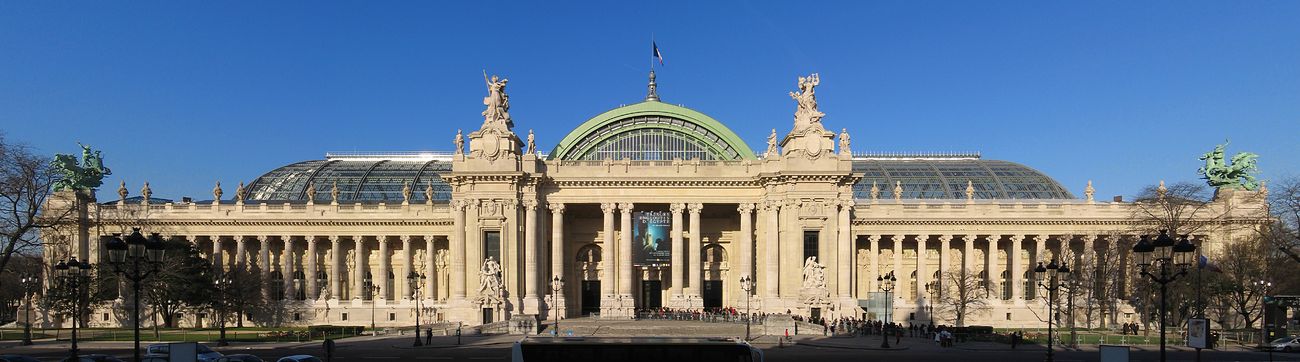 Panorama paláce Grand Palais