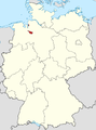 Locator map Bremen in Germany.png