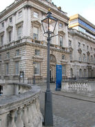 Lamppost, Somerset House Courtyard, Strand WC2 - geograph.org.uk - 1282643.jpg