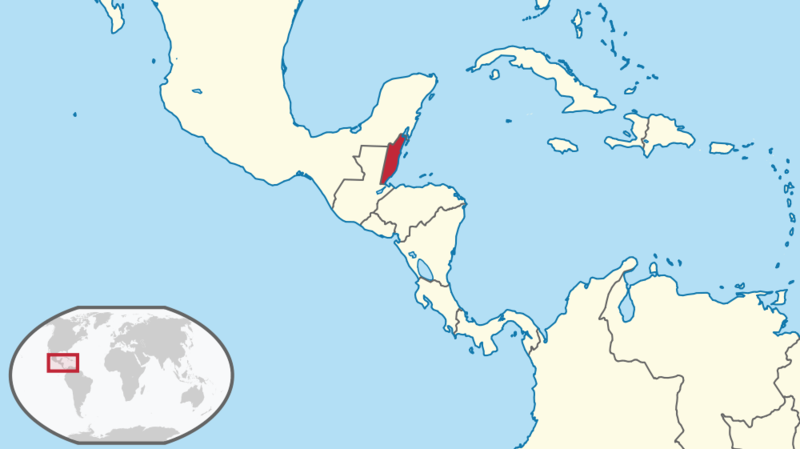 Soubor:Belize in its region.png