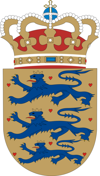 Soubor:COA of Denmark.png