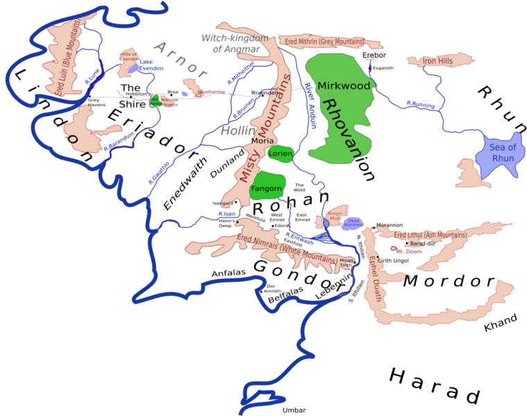 Soubor:Sketch Map of Middle-earth.png