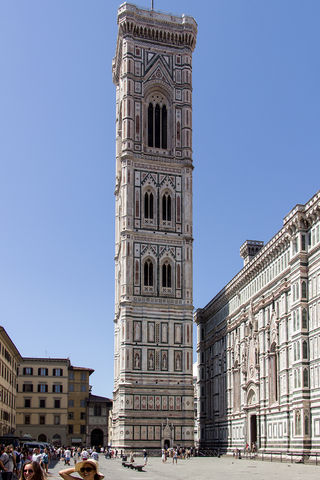 "Giotto's Campanile, Florence Cathedral, Florence"
