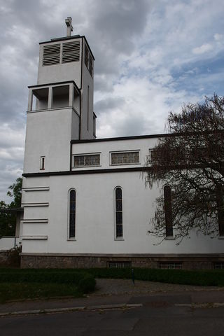"Roztylské Square is the central area of residential area in Spořilov."