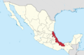 Veracruz in Mexico (location map scheme).png
