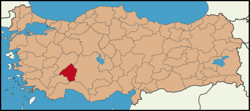 Soubor:Latrans-Turkey location Isparta.png