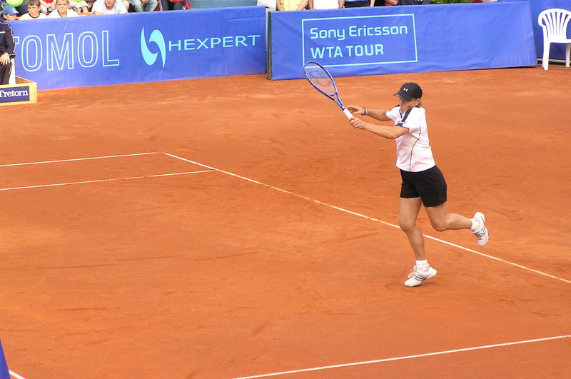 Soubor:MNavratilova-BStrycova-ECM-2006-34.jpg