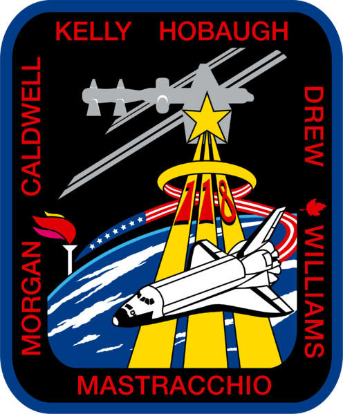 Soubor:STS-118 patch new.png