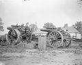 8 inch howitzers at La Houssoye 25081916 IWM Q 4147.jpg