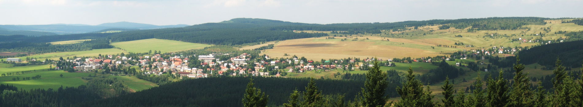 Panorama vrcholu Nedvězí