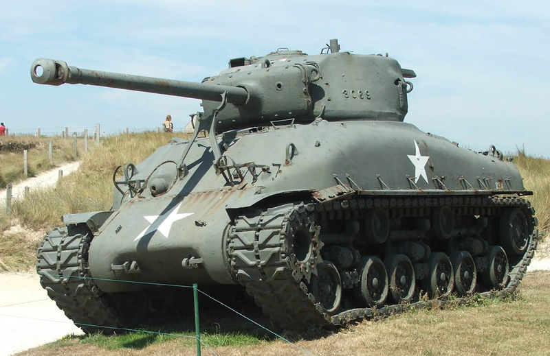 Soubor:Utah Beach 2006-Sherman.jpg