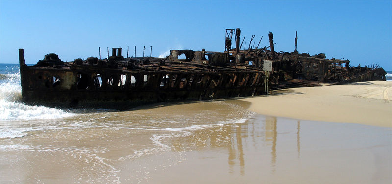 Soubor:Fraser Island Schiffswrack.jpg